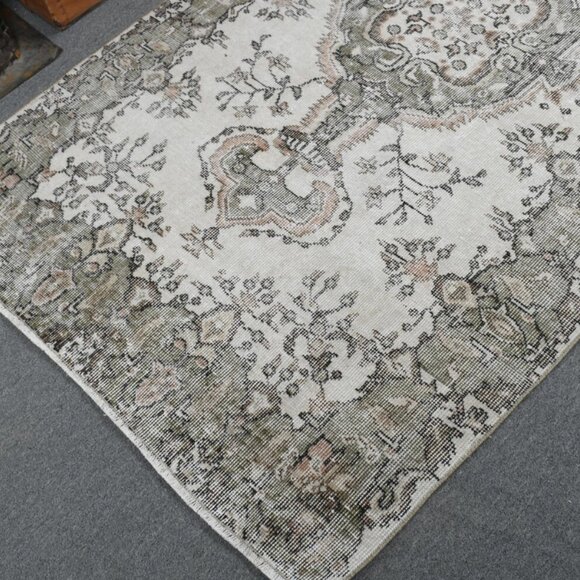 Vintage Hand Knotted Accent Rug - Picture 7 of 7
